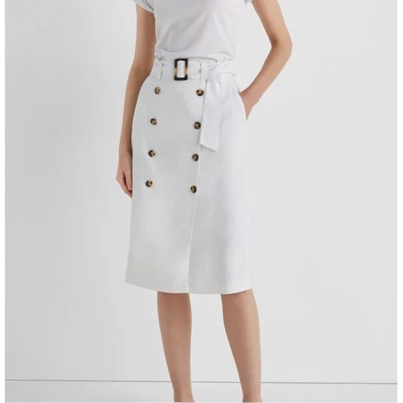 club Monaco NWT belted pencil skirt - Picture 1 of 7